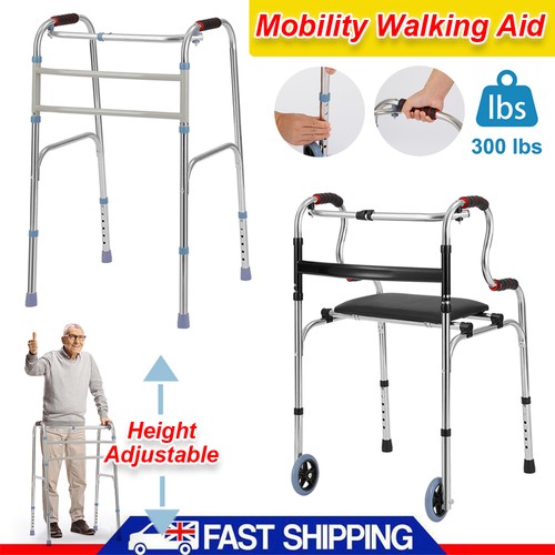 Folding walking frame - folding, with