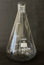 Simax Conical Glass 5000ml Flask