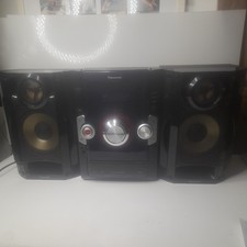 Panasonic SA-AKX10 Hi-Fi Loud Stereo System USB, CD Player preowned tested 