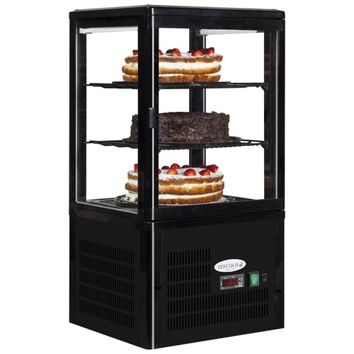 New countertop refrigerated - new,