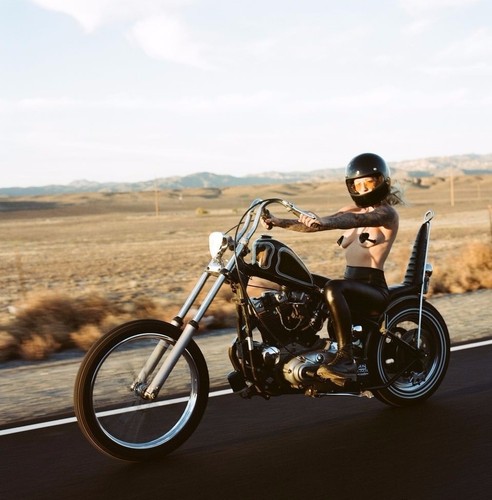 Vintage chopper style - style, narrow