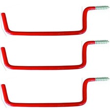 3 STORAGE HOOKS BRACKETS