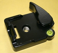 Quick Release QR Adapter Manfrotto 200PL-14 Compatibility - 1/4" 3/8" or M6 Fit