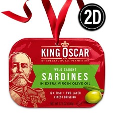 King Oscar Sardines Acrylic