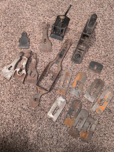 Lot antique vintage wood - antique,