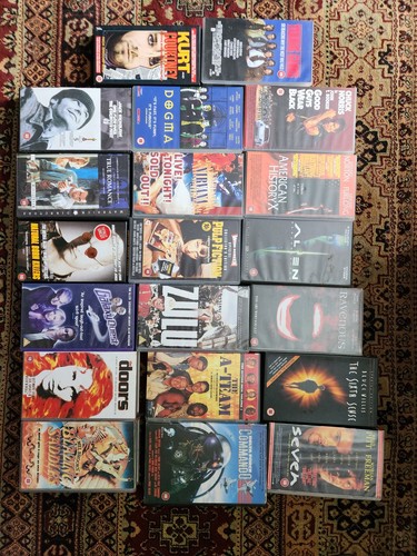 Job lot mixed vhs - mixed,