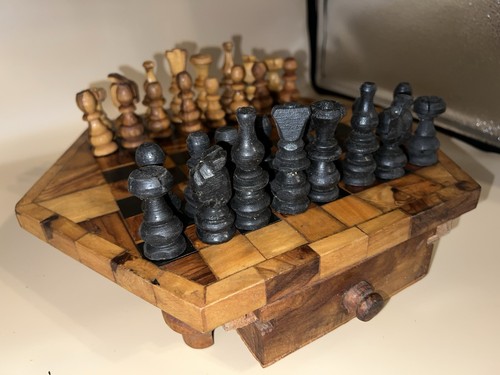 Handcrafted octagonal wooden - handcrafted,