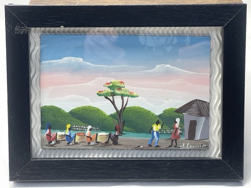 Vintage lacroix haitian folk - vintage,