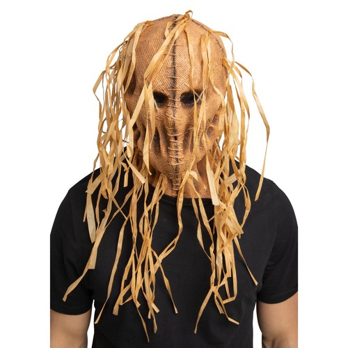 Scarecrow mask full - head, adult