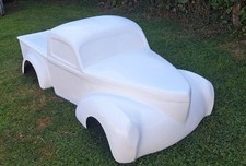 1941 willys,american pick up truck ,Ride on,Tot rod,pull along,go cart,shell 