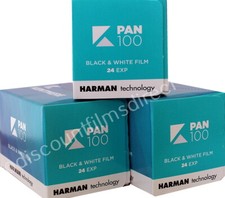 3 x KENTMERE PAN  (BY ILFORD)