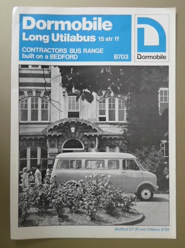 Bedford dormobile long - cf,