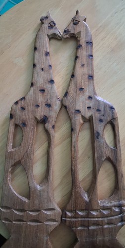 Vintage hand carved african - hand,