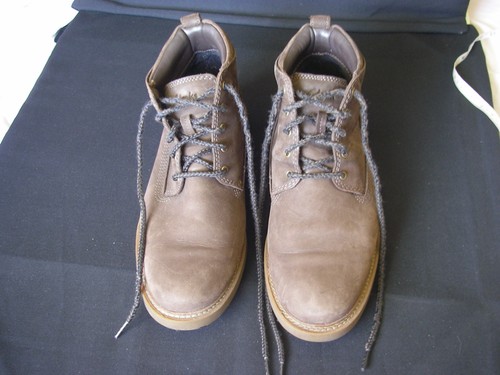 Clarks men leather - leather, nubuck