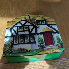 Vintage Original  'Tucker's of Totnes Clotted Cream Toffee Tin Devon 7 1/2 ozs