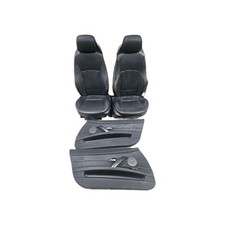 BMW Z4 E85 2002-2006 BLACK LEATHER ELECTRIC MEMORY SEATS DOOR CARDS NON HEATED