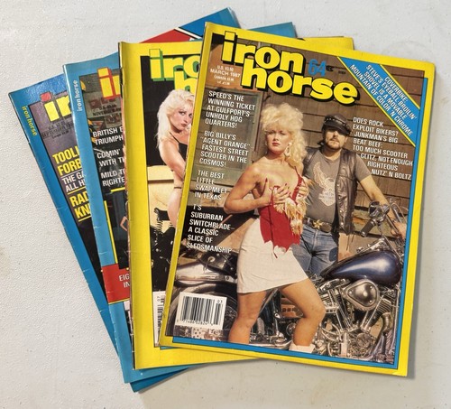 Iron horse magazine lot - (4),