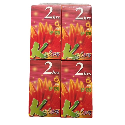 Blank vhs tapes kolor - tapes,