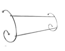 2 Bar Chrome Radiator Airer