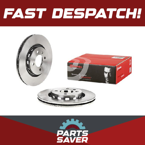 Brake discs pair - 2x, vented