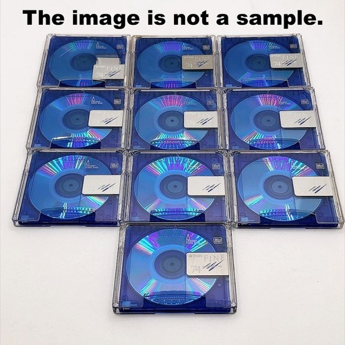 Used blank minidisc 74min - used,
