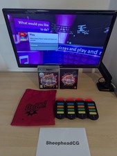 Buzz! Quiz PS3 Wireless 4x Buzzers & USB Wireless Dongle + Music Game VGC!