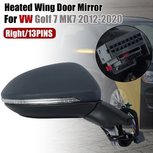 Right drivers side door mirror - side,