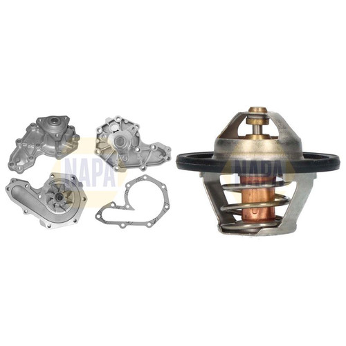 Napa water pump - &, thermostat