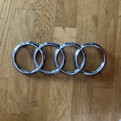 Audi badge front grille rings - audi,