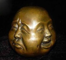 Rare chinese tibet brass - , 4