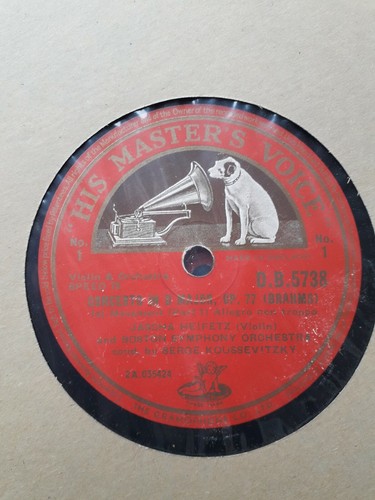 Vintage rpm records - rpm, brahms