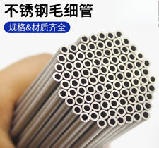 304 Stainless Steel Capillary Tube Pipe (OD 1mm -OD 10 mm) Length 250mm 4PCS