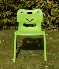 Plastic Kids Chairs Indoor Outdoor Garden Stackable Toddler Children Chair NEW