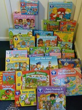 Orchard Toys GAMES COMPLETE FUN EDUCATIONAL dropdown MENU 5 items 2 choose from