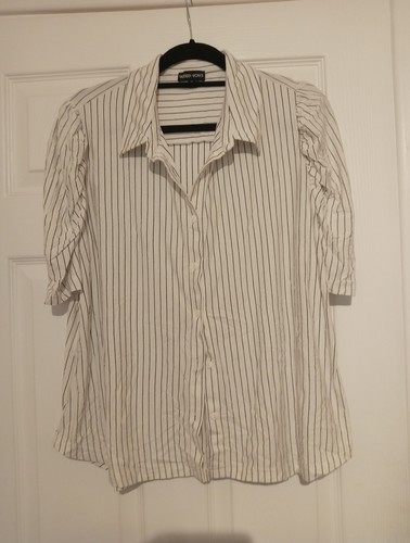 Modern works stretch - modern, pinstripe