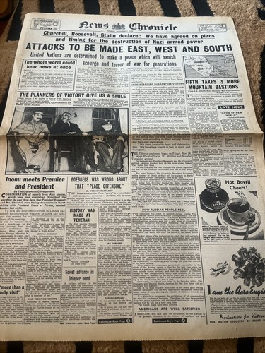 News chronicle 12 1943 - 2, 07/12/1943