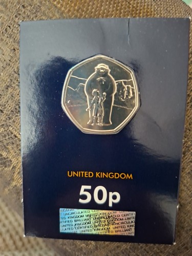 2019 snowman 50p brilliant - 2019,
