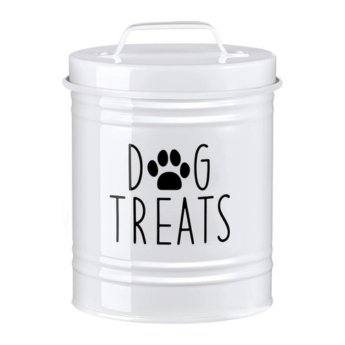 Dog biscuit container tin box - biscuit,