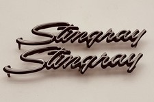 Original 1969-1973 Chevrolet Corvette Stingray Emblem GM #3945361 Vintage Pair