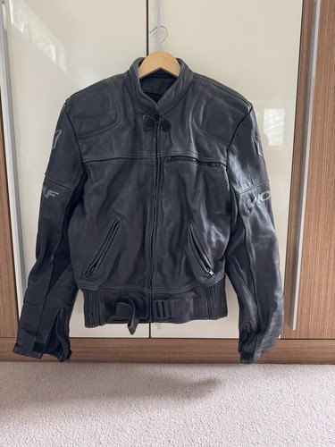 Wolf motorcycle leather jacket - wolf,