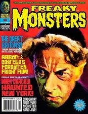 FAMOUS MONSTERS FREAKY MONSTERS MAGAZINE #4 EX CONDITION