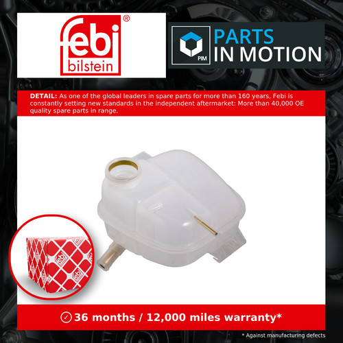 Coolant expansion tank fits - tank,