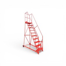 10 Tread Platform Steel Mobile