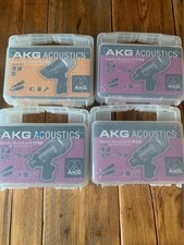 AKG Acoustics Dynamic Microphones. 3 x D22 instrument/drum mics, 1 x D11 instrum