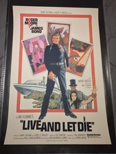 Paul Mann, LIVE AND LET DIE, James Bond, Alternative Movie Poster