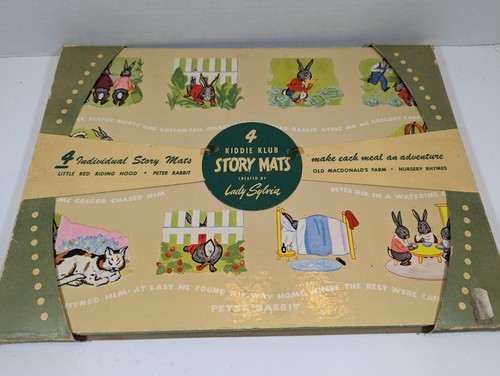 Vtg rare set kiddie - kiddie, club