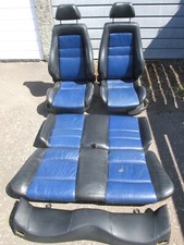 VW GOLF MK 3 3.5 4 CABRIOLET COLOUR CONCEPT RECARO Blue LEATHER SEATS & DOORCARD