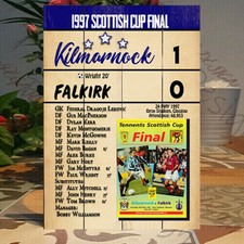 Kilmarnock 1997 Scottish Cup