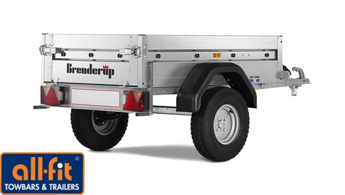Brenderup 1150 camping trailer - camping,
