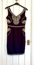 Vintage Black Monsoon Beaded